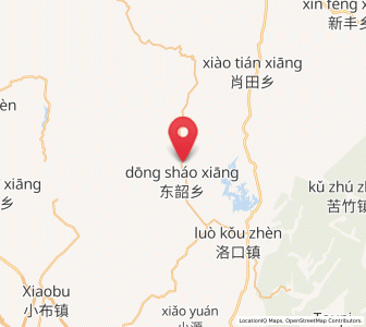 Map of Dongshao, Jiangxi