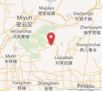 Map of Dongshaoqu, Beijing