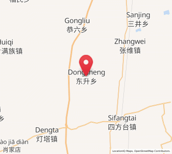 Map of Dongsheng, Heilongjiang