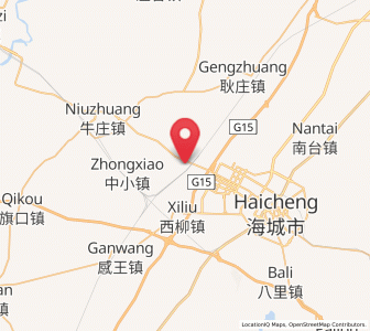 Map of Dongsi, Liaoning