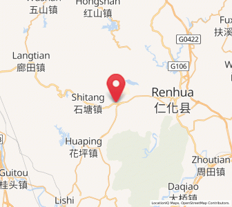 Map of Dongtang, Guangdong