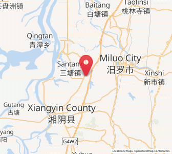 Map of Dongtang, Hunan