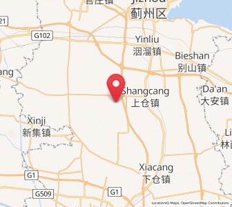 Map of Dongtazhuang, Tianjin
