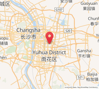Map of Dongtundu, Hunan