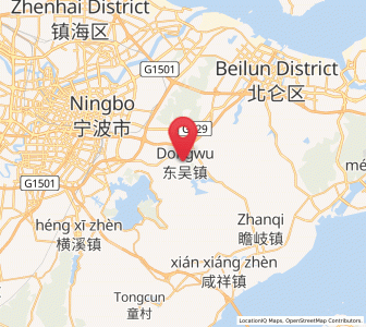 Map of Dongwu, Zhejiang