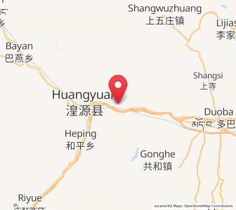 Map of Dongxia, Qinghai