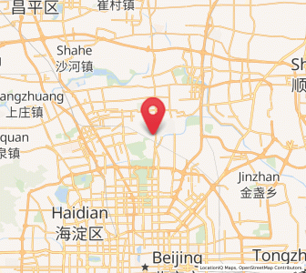 Map of Dongxiaokou, Beijing