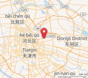 Map of Dongxin, Tianjin