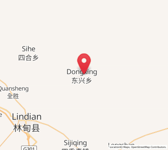 Map of Dongxing, Heilongjiang