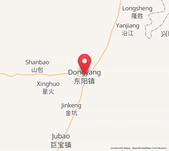 Map of Dongyang, Heilongjiang