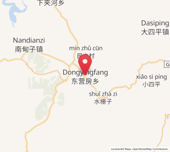 Map of Dongyingfang, Liaoning