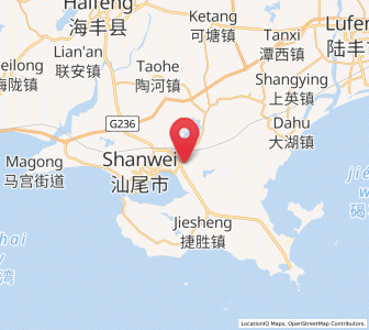 Map of Dongyong, Guangdong