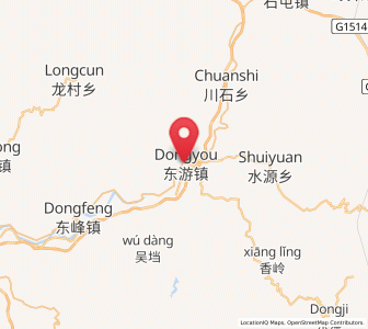 Map of Dongyou, Fujian