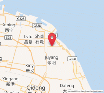 Map of Dongyuan, Jiangsu