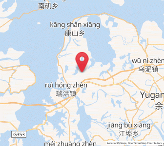 Map of Dongyuan, Jiangxi