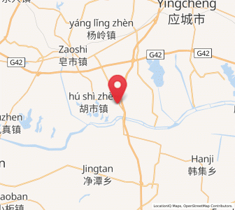 Map of Dongzhong, Hubei