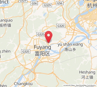 Map of Dongzhou, Zhejiang