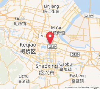 Map of Doumen, Zhejiang
