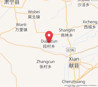Map of Duancun, Hebei