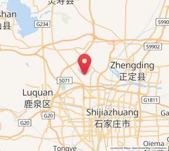 Map of Dubei, Hebei