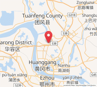 Map of Ducheng, Hubei