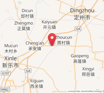 Map of Dugu, Hebei