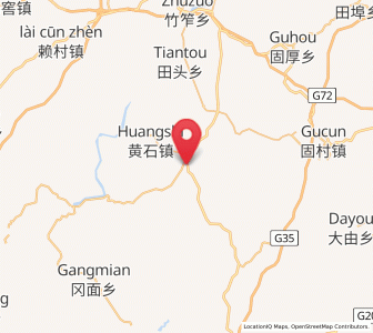 Map of Duifang, Jiangxi