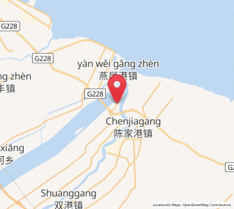 Map of Duigougang, Jiangsu