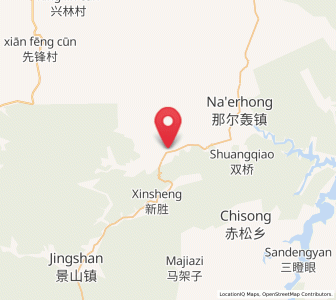 Map of Dujia, Jilin