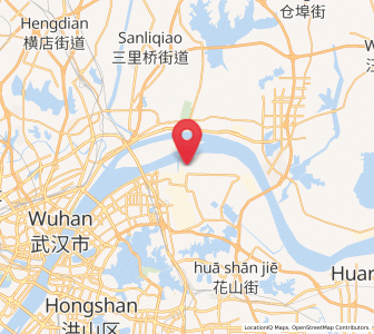 Map of Dujiajing, Hubei