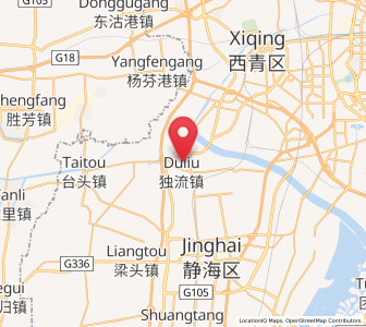 Map of Duliu, Tianjin