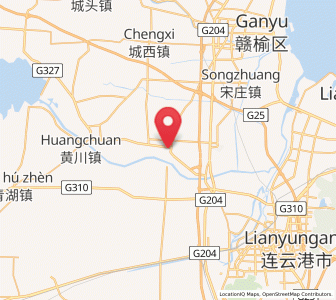 Map of Dunshang, Jiangsu