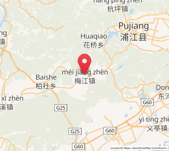 Map of Duntou, Zhejiang