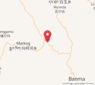 Map of Duogongma, Qinghai