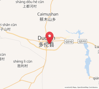 Map of Duolun, Inner Mongolia