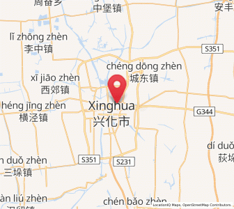 Map of Duotian, Jiangsu