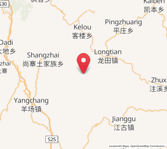 Map of Duping, Guizhou