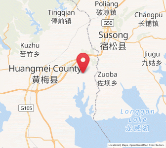 Map of Dushan, Hubei