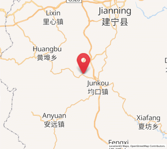 Map of Dushang, Fujian