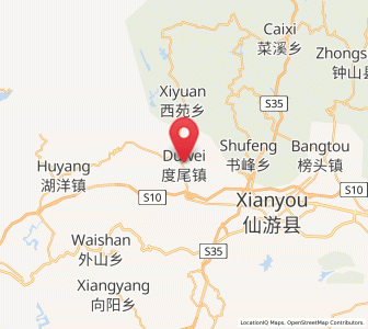 Map of Duwei, Fujian