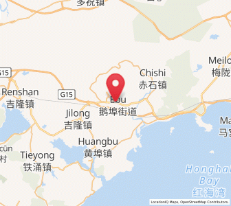 Map of Ebu, Guangdong