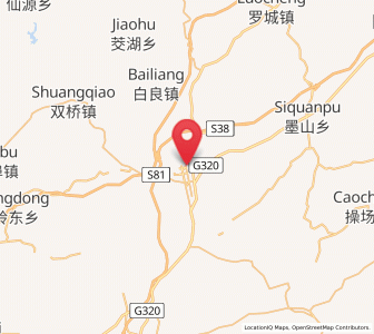 Map of Efeng, Jiangxi