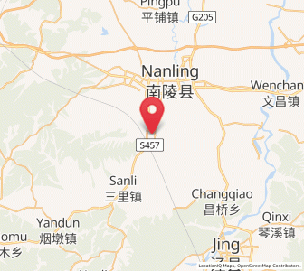 Map of Eling, Anhui