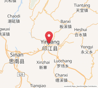 Map of Eling, Guizhou
