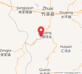 Map of Eping, Hubei