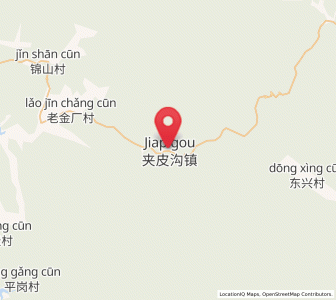 Map of Erdaocha, Jilin