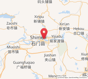 Map of Erdu, Hunan