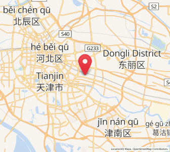 Map of Erhaoqiao, Tianjin