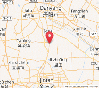 Map of Erling, Jiangsu