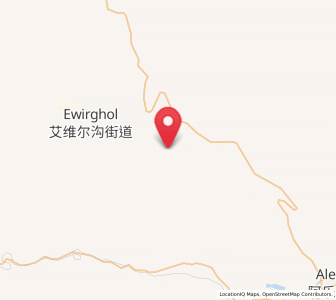 Map of Ewirgol, Xinjiang